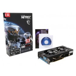 Sapphire Radeon NITRO+ RX 570 4GB GDDR5 PCI-E Dual HDMI / DVI-D / Dual DP w/ Backplate (UEFI)