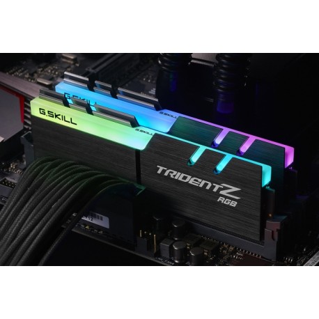 G.SKILL TridentZ RGB Series DDR4 2400 16GB (2 x 8GB) 288-Pin DDR4 SDRAM (PC4 19200)