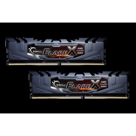 G.SKILL Flare X Series DDR4 2400 16GB (2 x 8GB) 288-Pin DDR4 SDRAM (PC4 19200) AMD X370 / B350 / A320