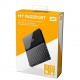 WD 3TB Black My Passport  Portable External Hard Drive USB 3.0