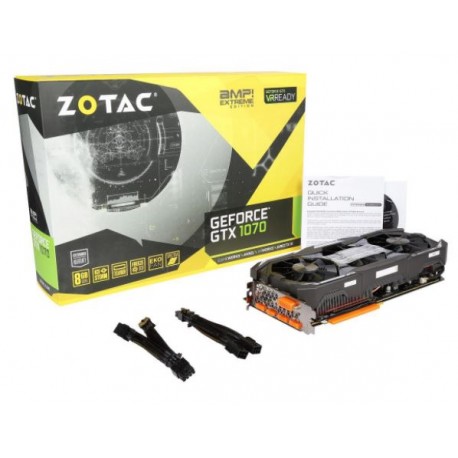 ZOTAC GeForce GTX 1070 AMP! Extreme 8GB GDDR5 IceStorm Cooling